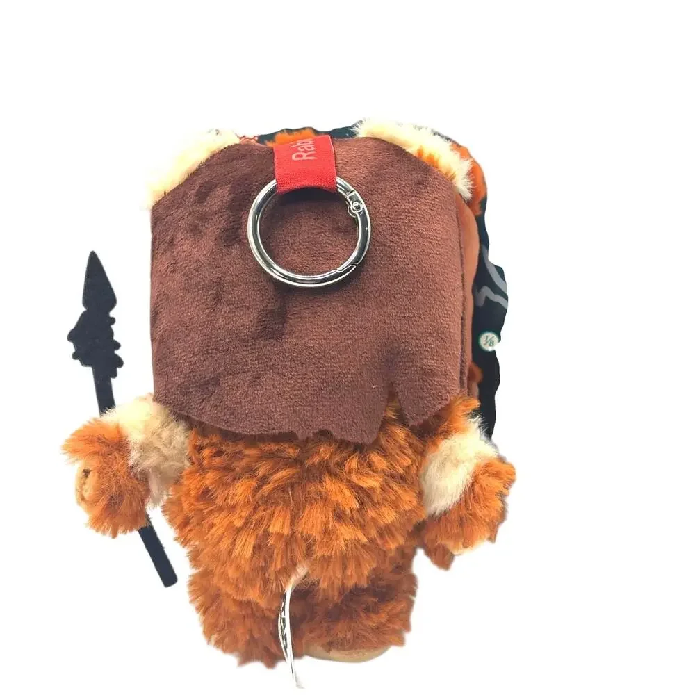 Cosbi Hot Toys Star Wars Ewok Plush Keychain, Bag Charm -RABIN, Open Box, New